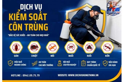 Dịch vụ diệt côn trùng tại Cần Giờ TP. Hồ Chí Minh uy tín chuyên nghiệp giá rẻ