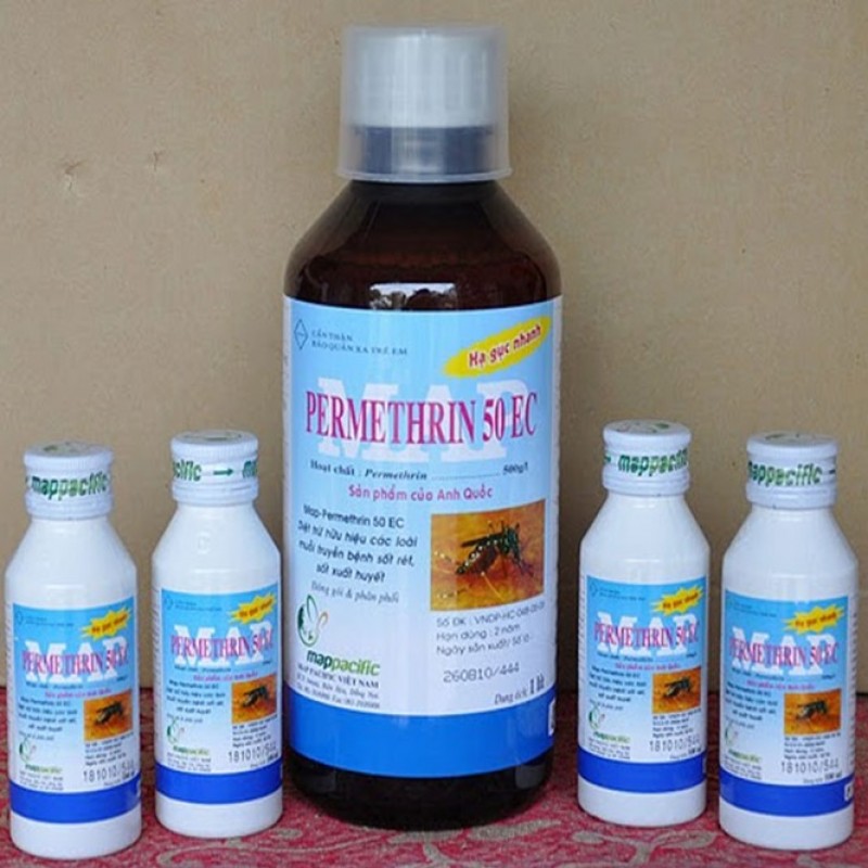 Thuốc Diệt Muỗi và Côn Trùng Map Permethrin 50 EC