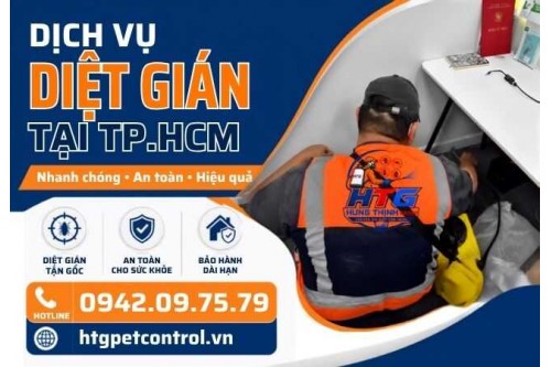 Dịch vụ diệt gián tại Quận 1,TP.HCM,An toàn hiệu quả