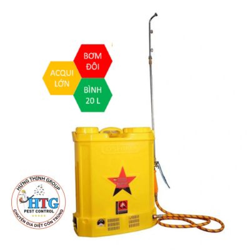 Bình Phun Xịt Thuốc Oshima OS 20 DP (Bơm Đôi)