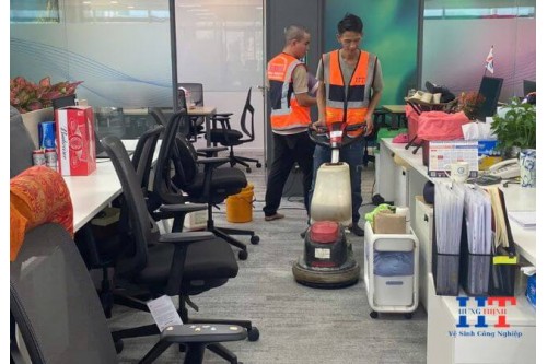 Dịch Vụ Vệ Sinh Thảm Văn Phòng Tại Bình Dương