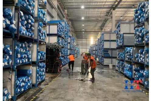 Dịch Vụ Vệ Sinh Nhà Xưởng Tại Phú Mỹ Bà Rịa Vũng Tàu