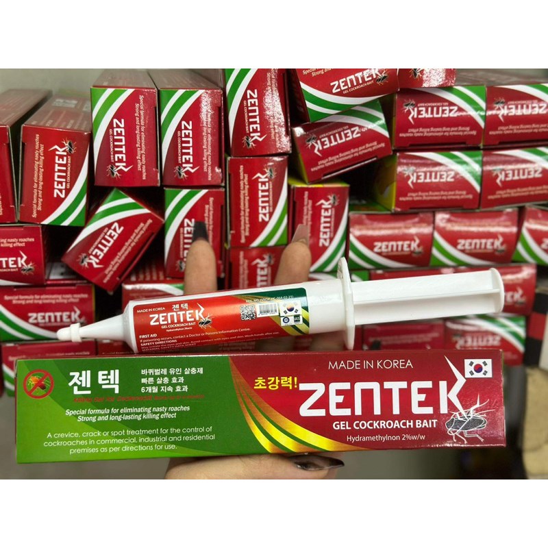 Gel diệt gián đức Zentek nhập khẩu Hàn Quốc