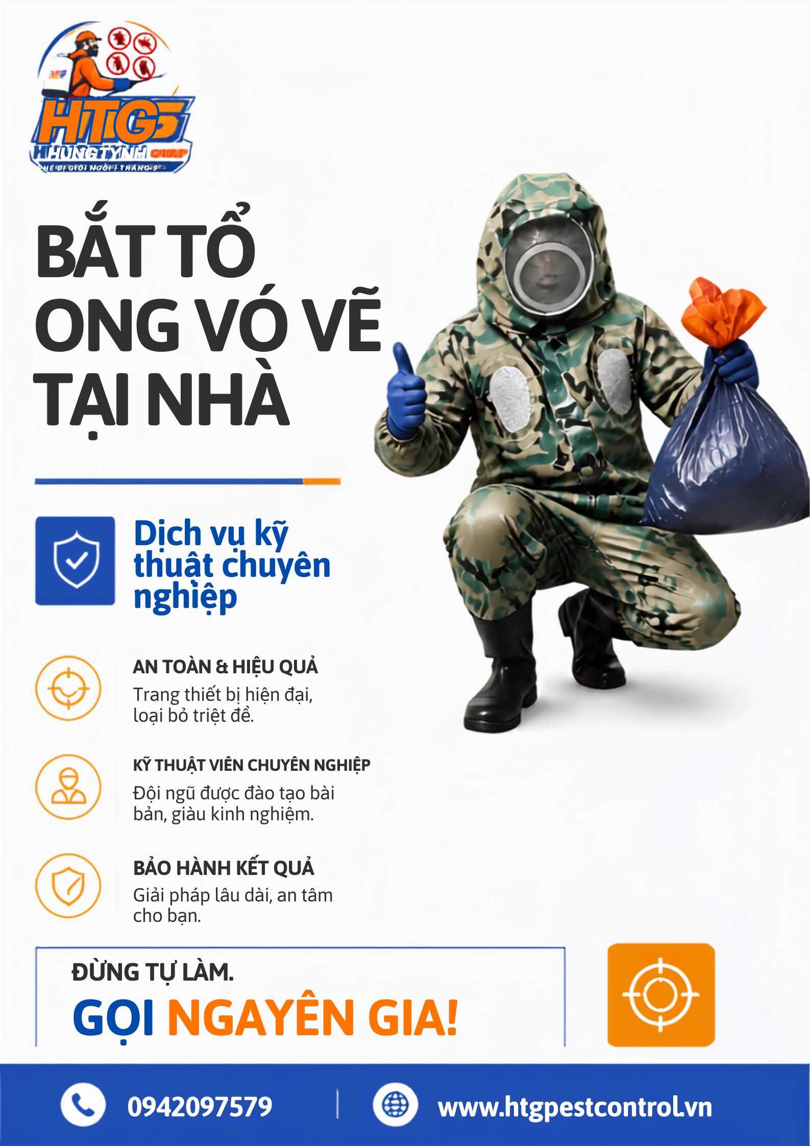 Dịch vụ bắt ong tại Thủ Đức TP. Hồ Chí Minh giá rẻ