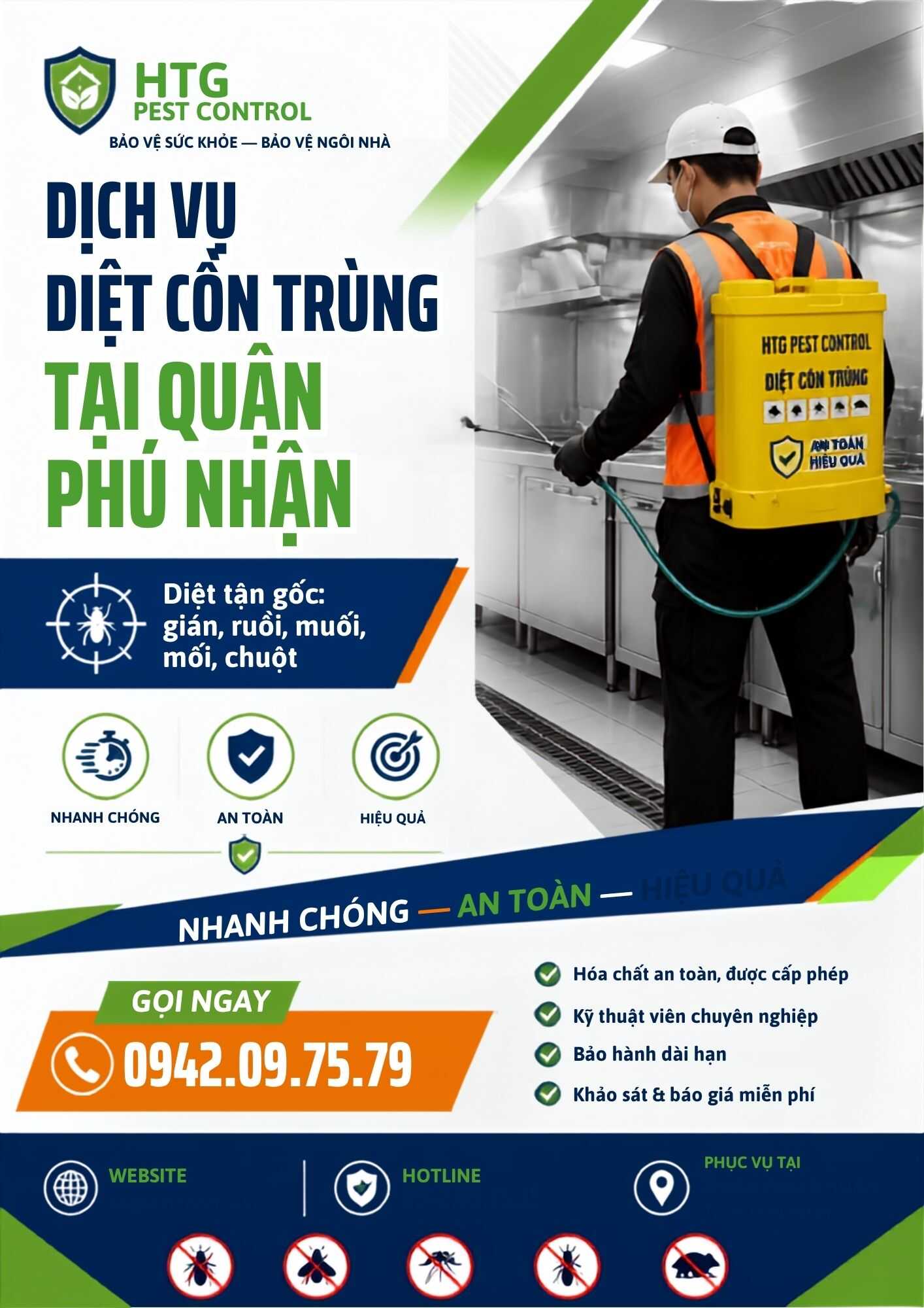 Dịch vụ diệt gián tại Phú Nhuận TP. Hồ Chí Minh, An toàn hiệu quả