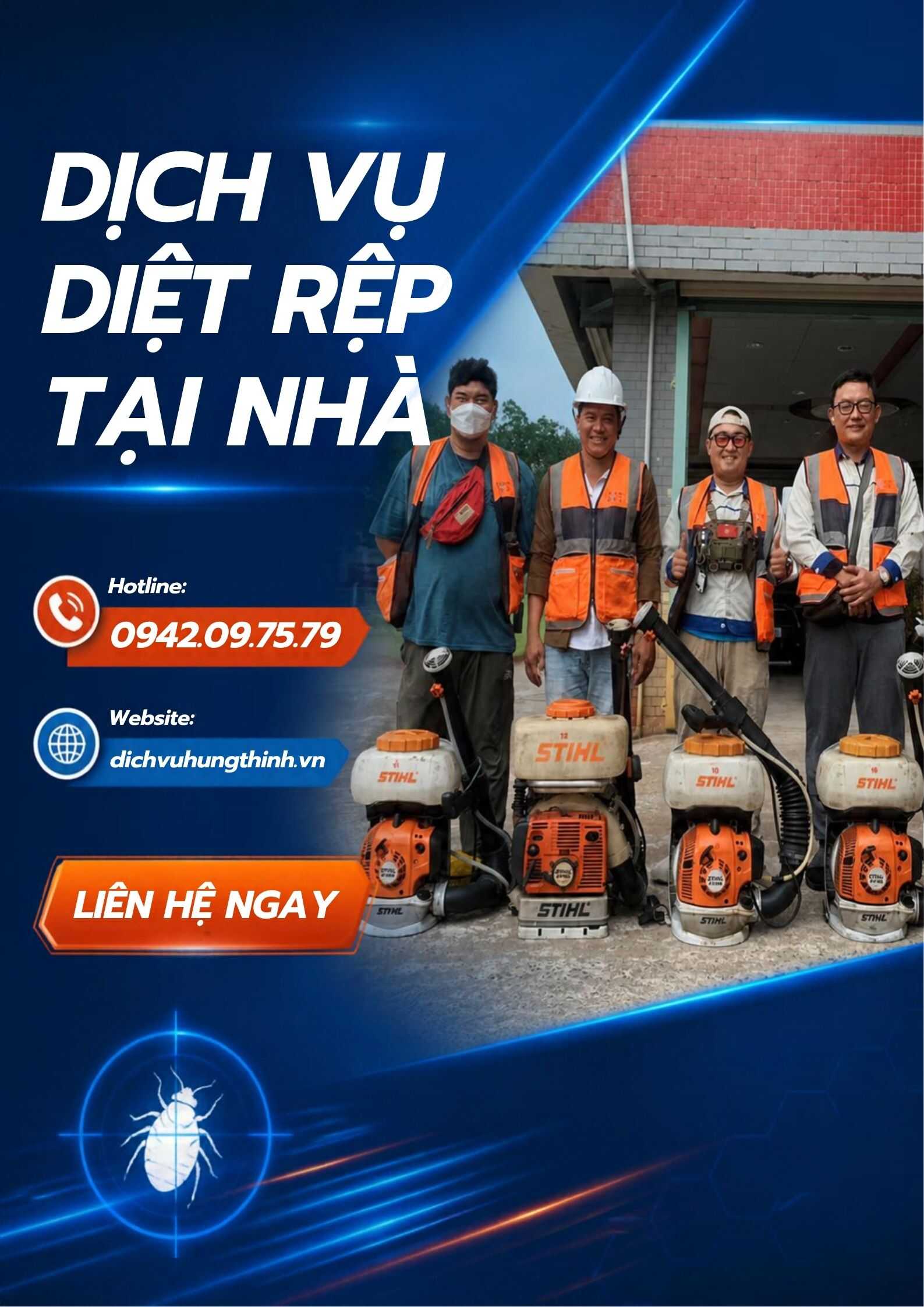 Dịch vụ diệt rệp giường tại TP.Hồ Chí Minh,Diệt tận gốc