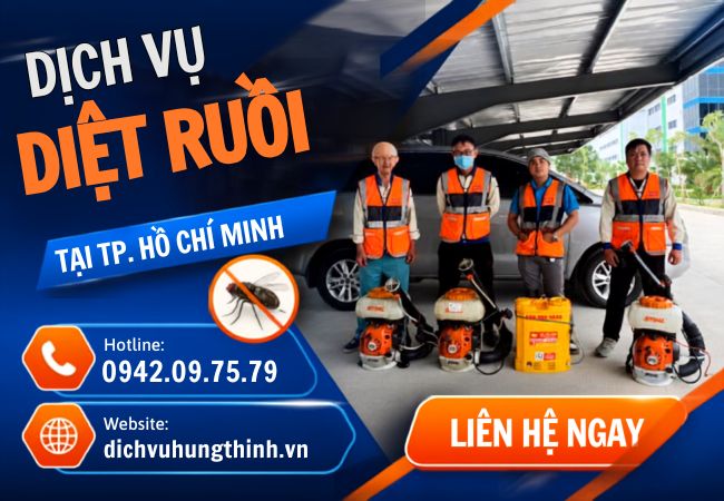 Dịch vụ diệt ruồi tại TP.Hồ Chí Minh,Uy tín chuyên nghiệp,giá rẻ