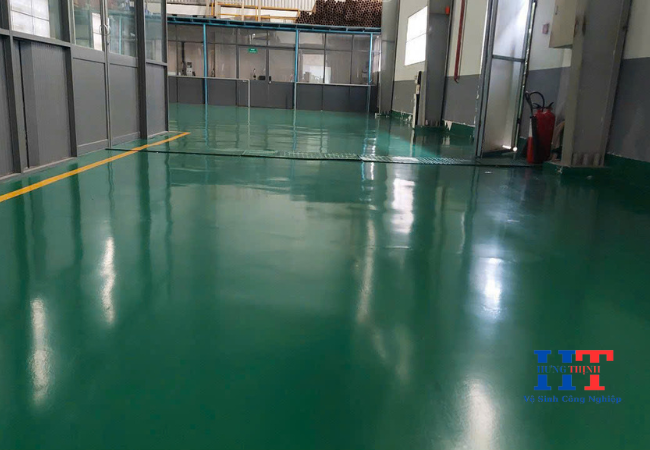 Thi Công Và Quy Trình  Sơn EPOXY Hưng Thịnh Group